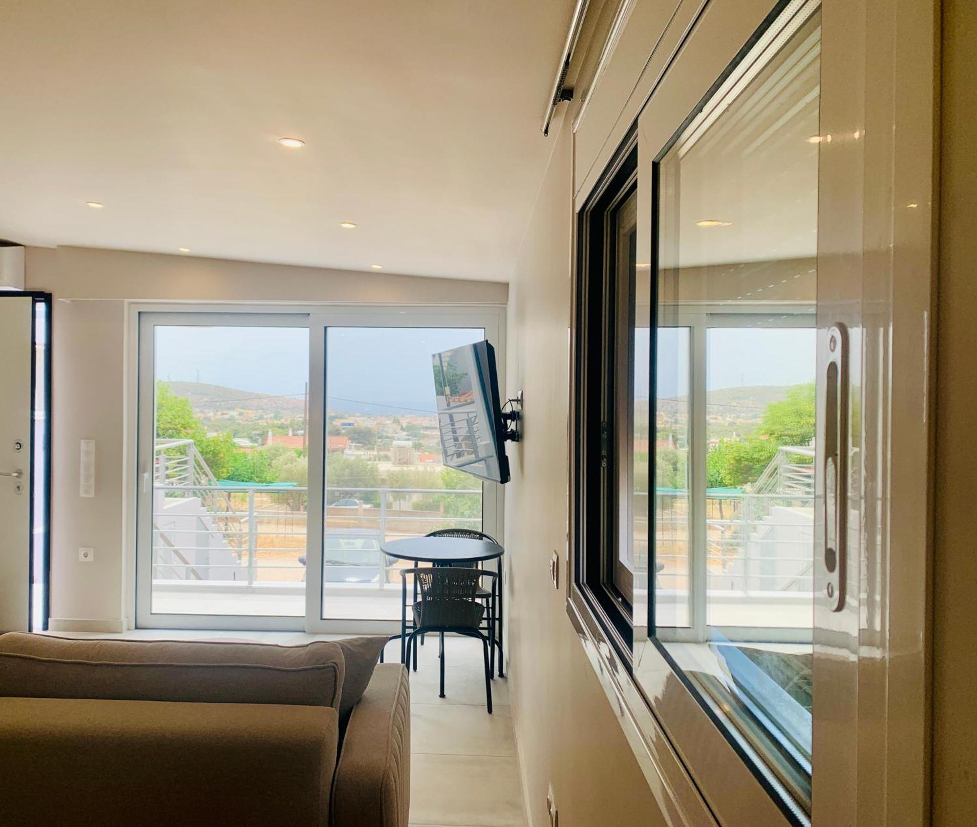 Thelfi Luxury Studio In Attica - Close To Varkiza Beach - Sea View Vári Exteriör bild
