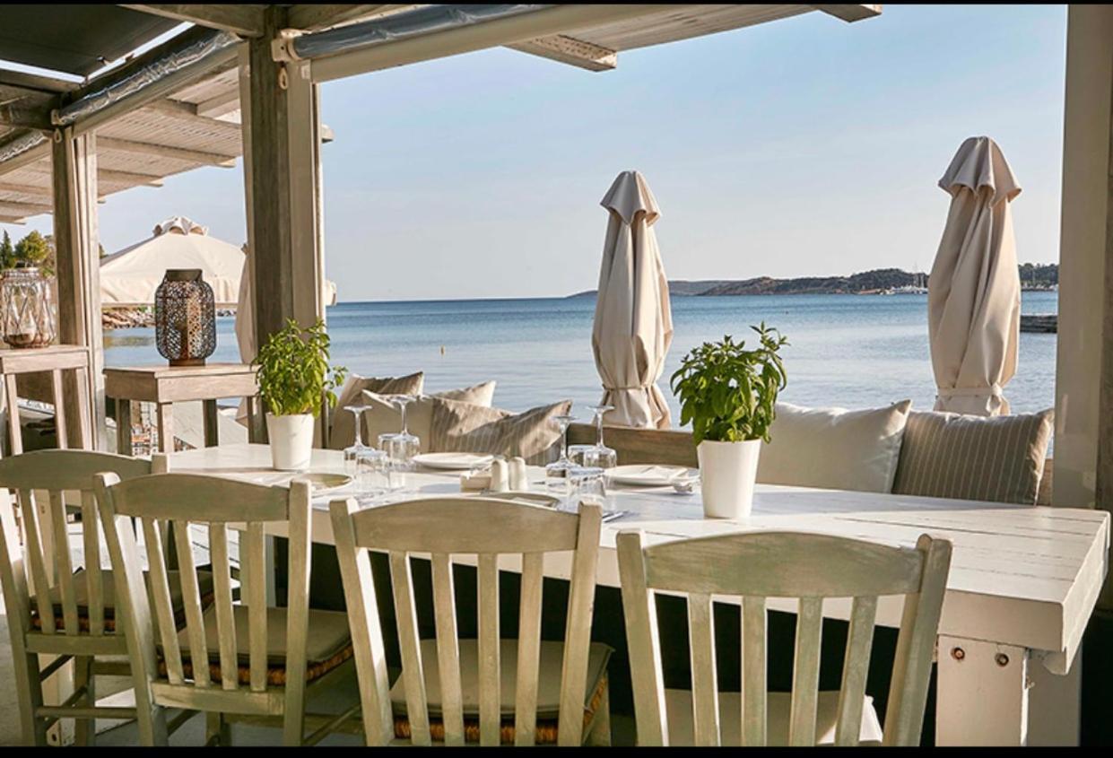 Thelfi Luxury Studio In Attica - Close To Varkiza Beach - Sea View Vári Exteriör bild